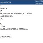 Principales Importadores por pago de salvaguardias (marzo – diciembre 2015)