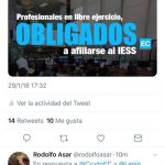 el comercio iess info falsa