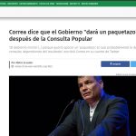 metro correa dice que el gobienro dara paquetazo postconsulta
