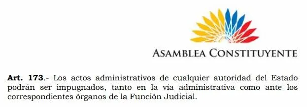 Artículo 173 permite apelar una decisión pero no significa la suspensión de la medida de cese del cargoj
