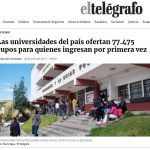 el telgrafo cupos