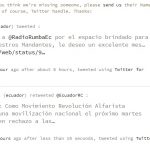 BORRADAS TUITS ECUADOR