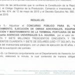 contrato portuario por 180 millones