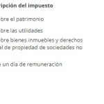 ley de solidaridad detalle de recaudacion