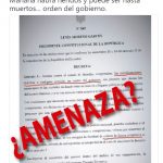 imagen en redes falso decreto moreno