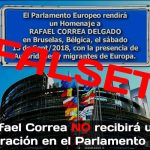 FALSETA parlamento europeo redes