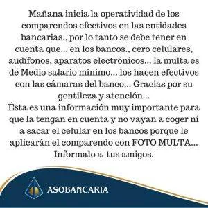 Noticia falsa sobre prohibición del uso de celulares