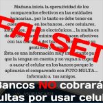 falseta multas bancos redes