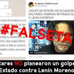 FALSETA golpe de Estado Moreno