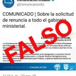 comunicado falso secom