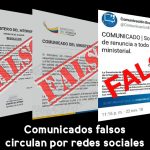 falseta comunicados oficiales redes