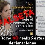 falseta romo redes FB TW