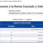 sonnenholzner imuesto a la renta 2017