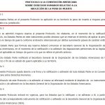 pena de muerte protocolo