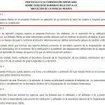 pena de muerte protocolo