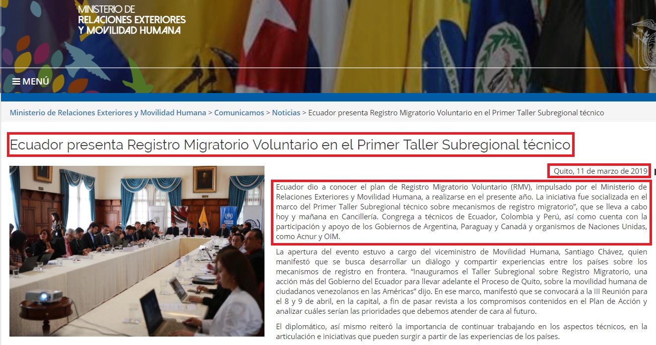 registro voluntario