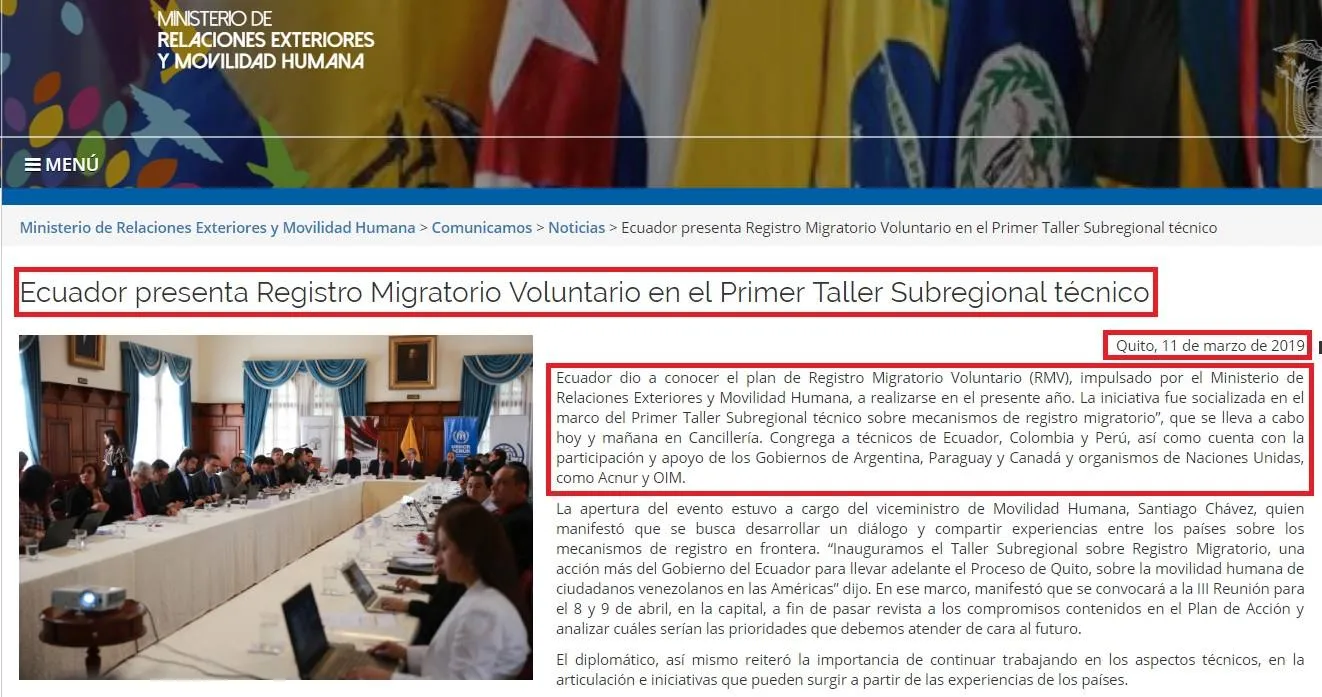 registro voluntario