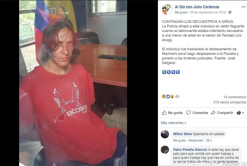 al dia con julio cardenas secuestros