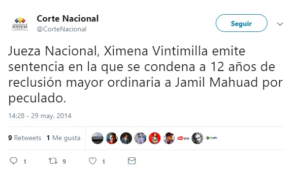 corte nacional de justicia