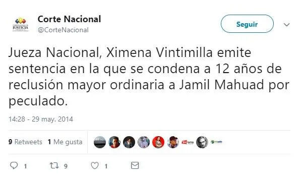corte nacional de justicia