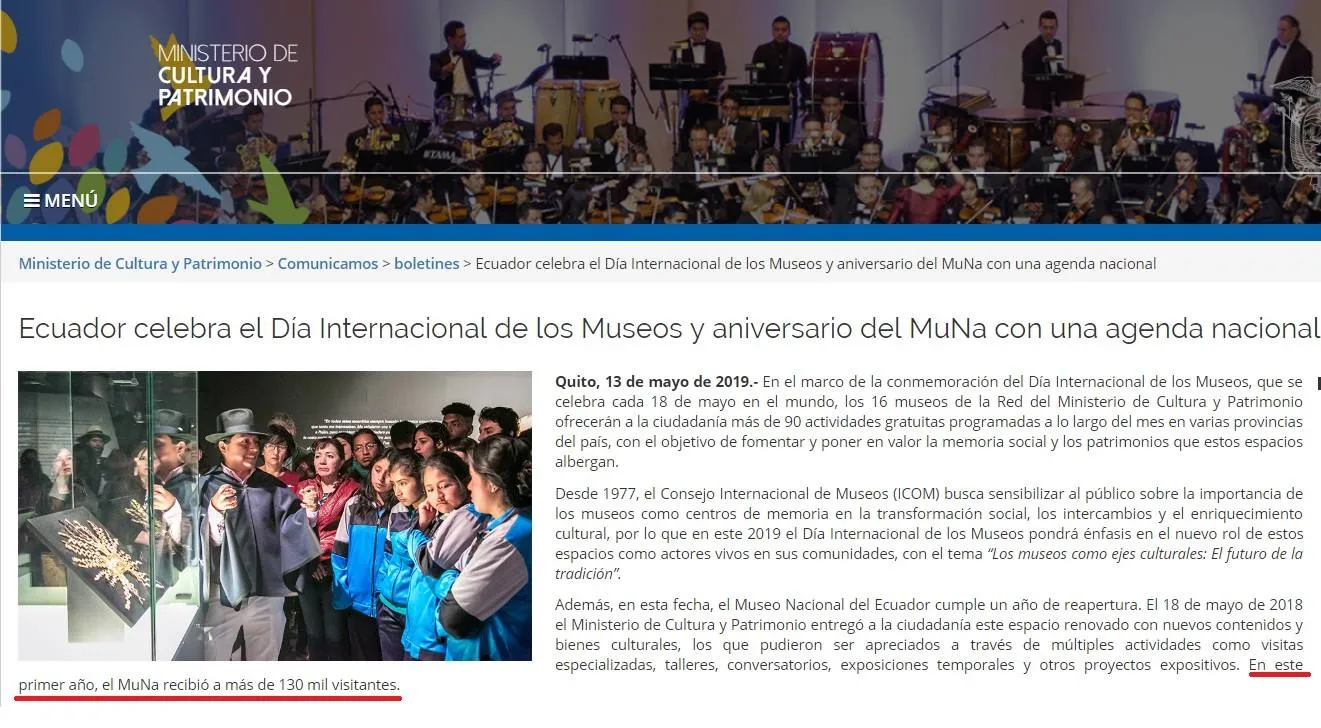 muna visitante
