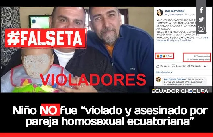 FALSETA pareja ecuatoriana