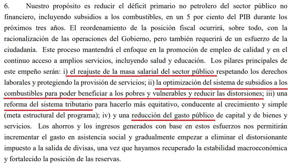 ajustes