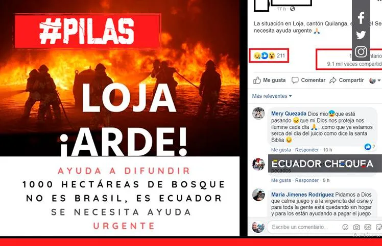 PILAS incendios forestales loja destacado