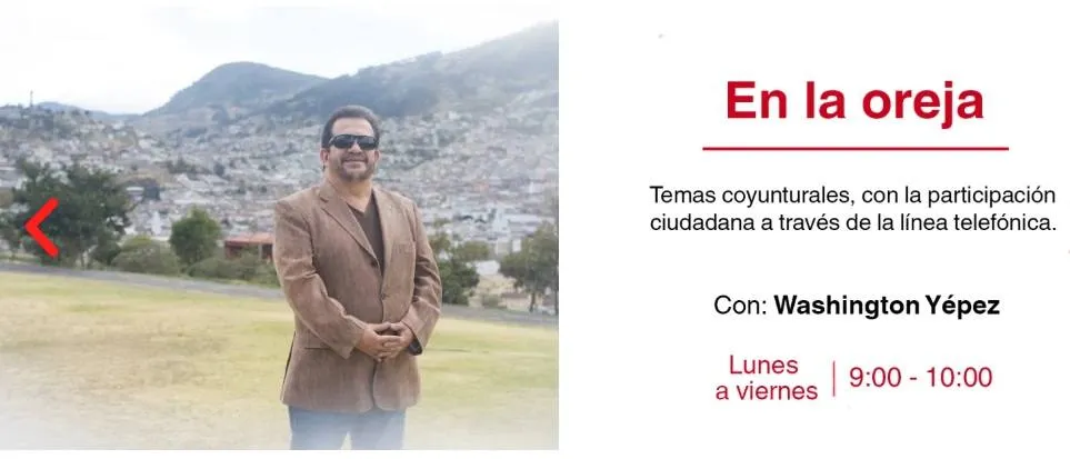 en la oreja