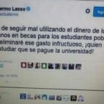 Falsa publicación en Twitter de Guillermo Lasso