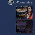 Fotoforensics declaraciones de Tania Tinoco