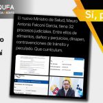 Sí, pero Ministro de Salud tiene 32 procesos judiciales