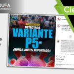 Cierto detectan nueva variante en Brasil