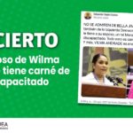 El esposo de Wilma Andrade tiene carné de discapacidad (2)