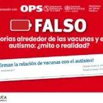 Falso, el autismo es ocasionado por las vacunas