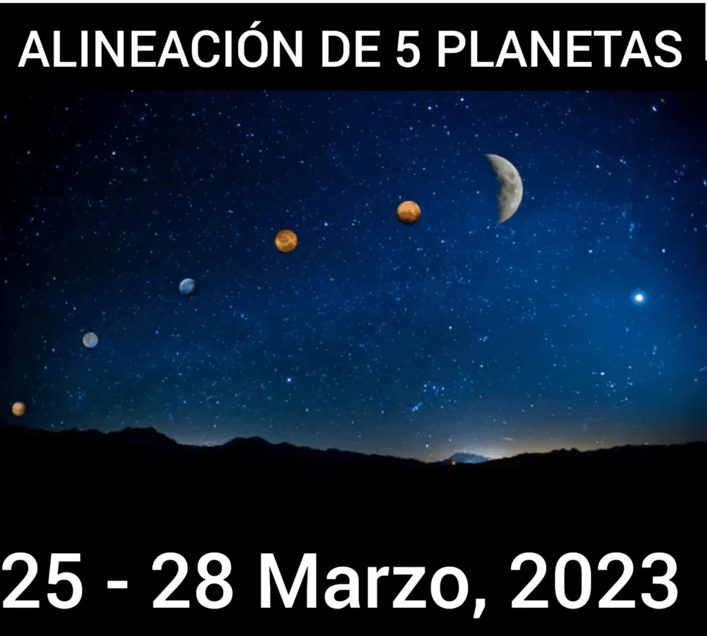 La alineación de cinco será visible hasta el 30 de marzo