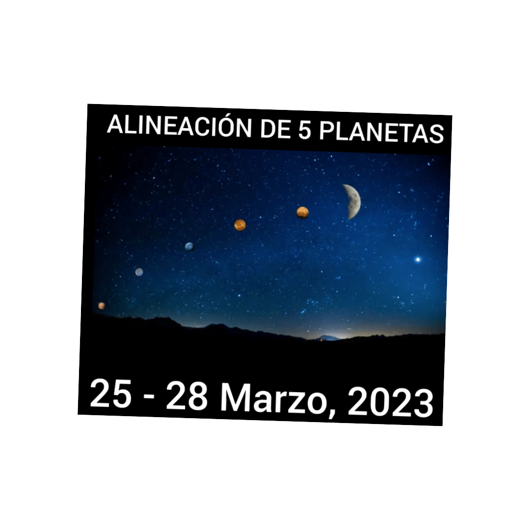 La alineación de cinco será visible hasta el 30 de marzo