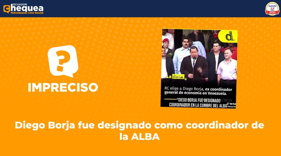 Diego Borja fue designado como coordinador de la ALBA