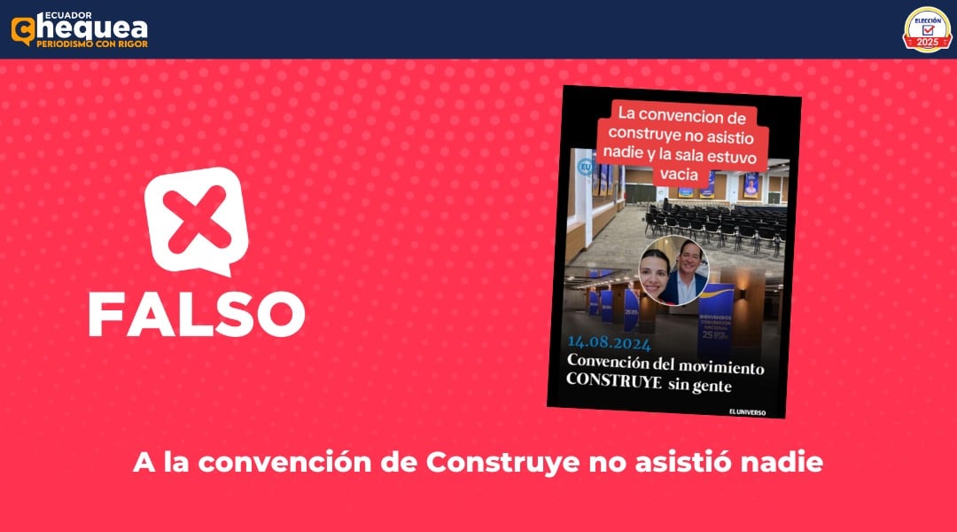 A la convención de Construye no asistió nadie