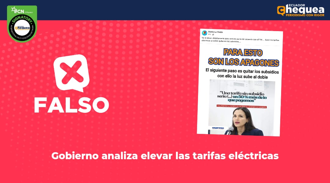 Gobierno analiza elevar las tarifas eléctricas