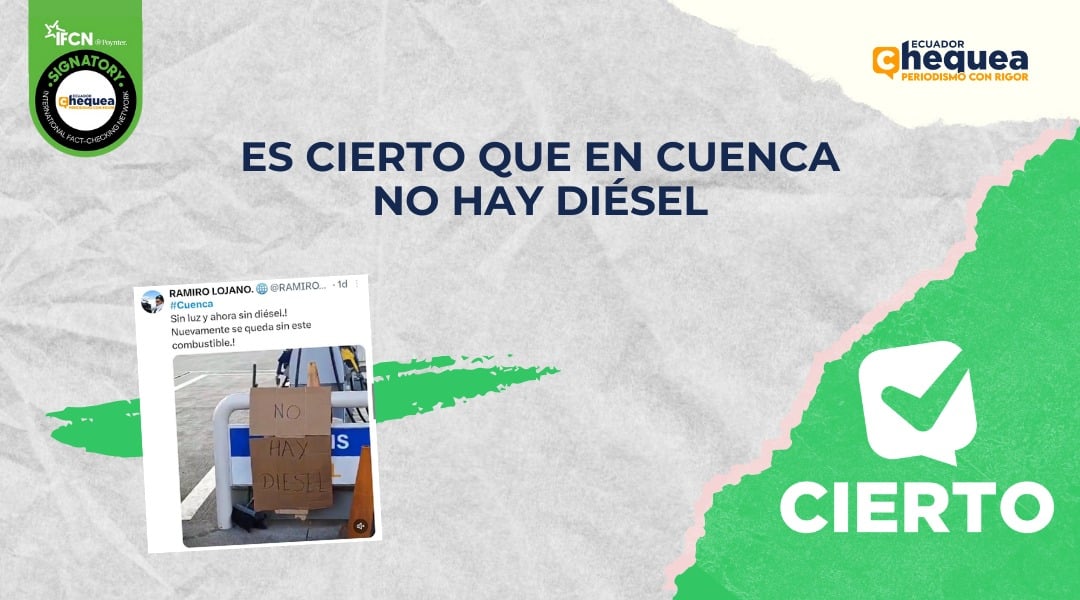 Es cierto que en Cuenca no hay diésel 