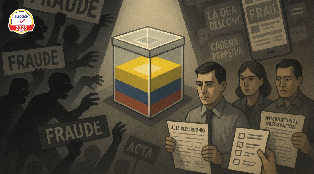 La narrativa del fraude toma fuerza como herramienta de desinformación