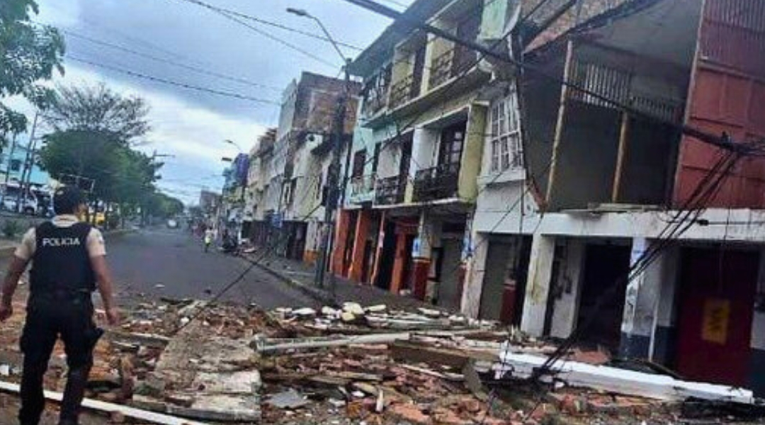 El sismo revivió en Esmeraldas el recuerdo del terremoto de 2016