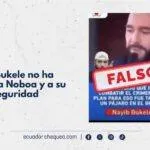 BUKELE ECUADORCHEQUEA459