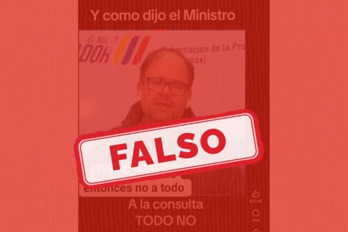 Reimberg no hace campaña por el no