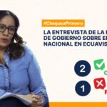 entrevistaMinistra ecuavisa