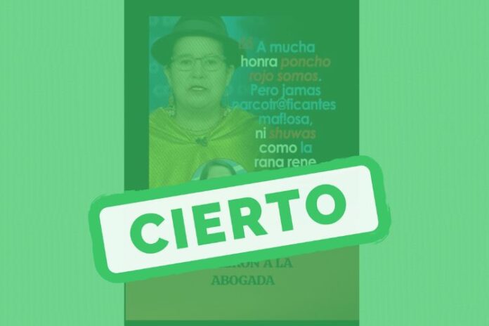 Lourdes Tibán y Gonzalez