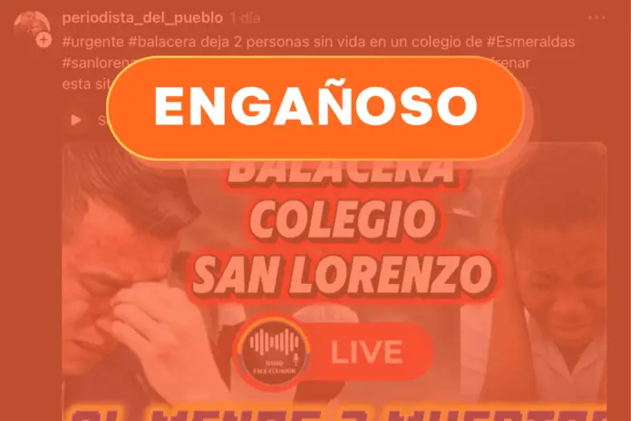 Balacera Esmeraldas