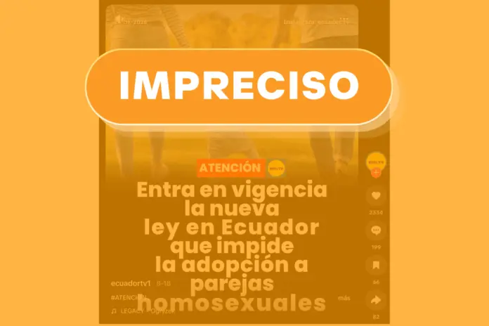 Ley de adopción Ecuador parejas homosexuales