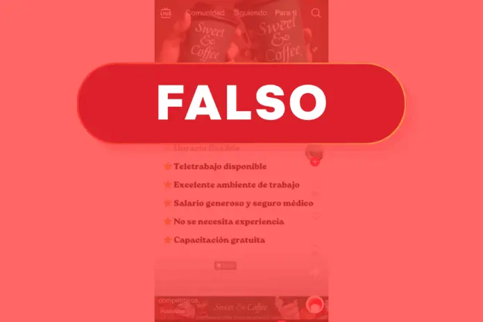 Oferta de trabajo Sweet & Coffee